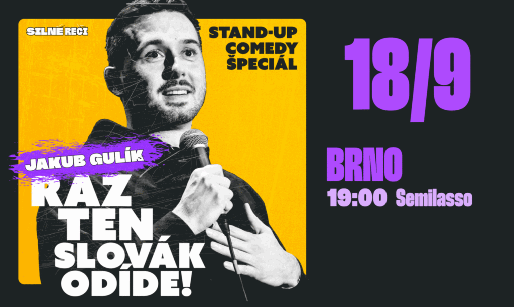 Jakub Gulík - Raz ten Slovák odíde v Brně